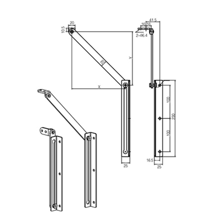 Limit przesuwny-D3103-1150