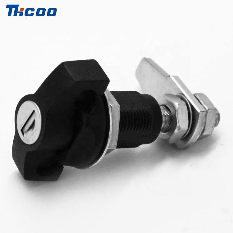 Uchwyt w kształcie skrzydła Blokada typu kłódki Regulowana blokada języka obrotowego-A6073