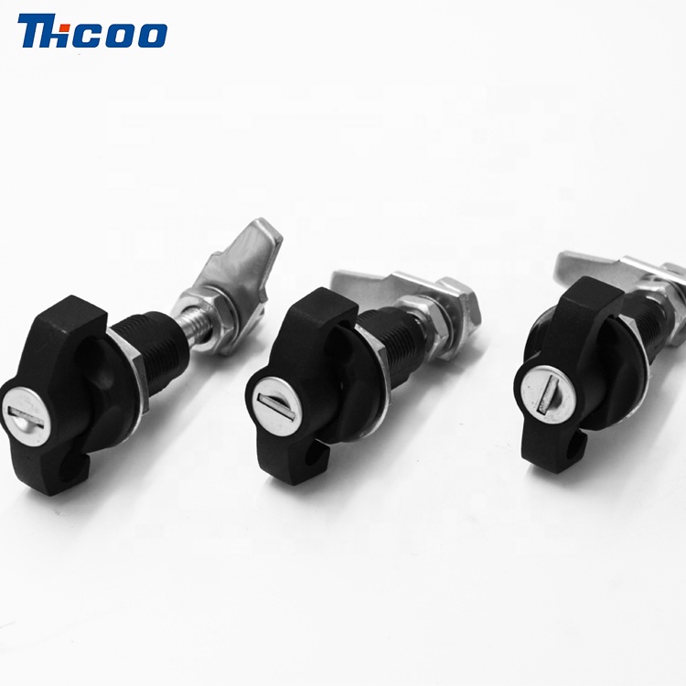 Uchwyt w kształcie skrzydła Blokada typu kłódki Regulowana blokada języka obrotowego-A6073