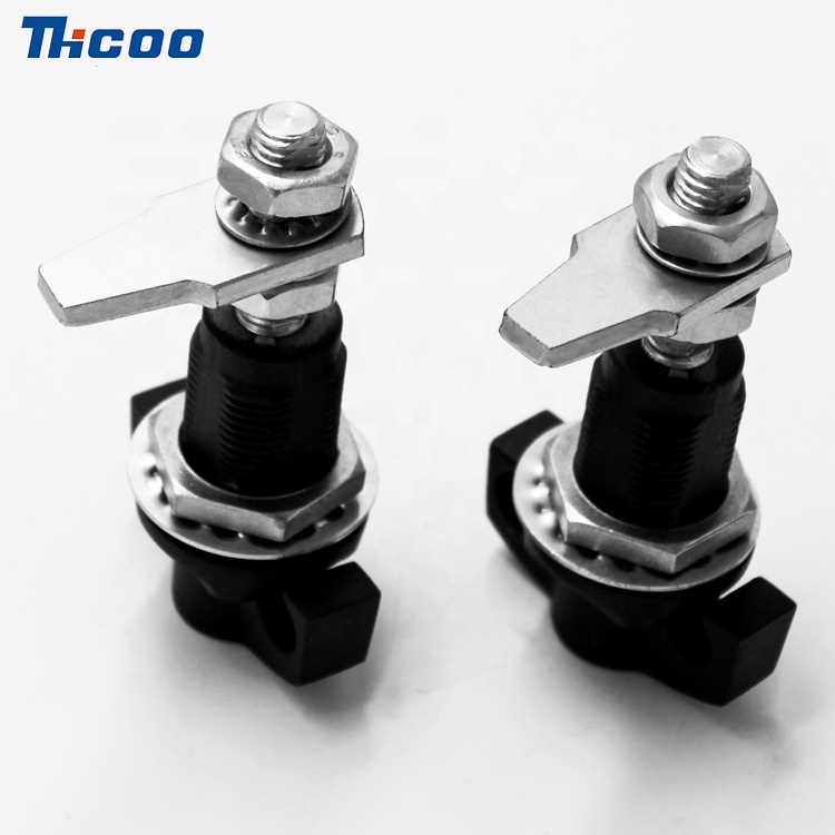 Uchwyt w kształcie skrzydła Blokada typu kłódki Regulowana blokada języka obrotowego-A6073